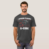 T-shirt CNC Machinist Programmer T Cadeau pour hommes et (Devant entier)