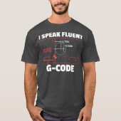 T-shirt CNC Machinist Programmer T Cadeau pour hommes et (Devant)