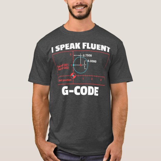 T-shirt CNC Machinist Programmer T Cadeau pour hommes et (Devant)