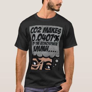 T-shirt CO2 MAKES 00407 de l'atmosphère mmmh