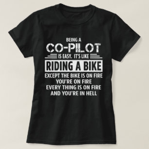 T-shirt Co-pilote