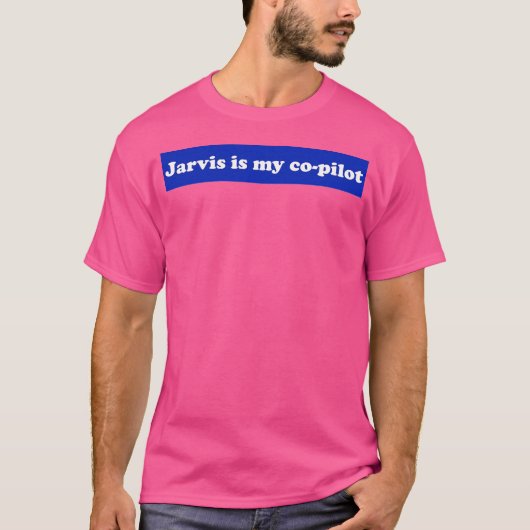 T-shirt Co-pilote Jarvis (Devant)