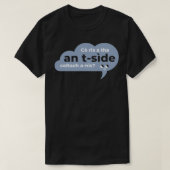 T-shirt Co ris a than a tside coltach anis Scottish Gaelic (Design devant)