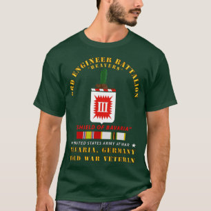 T-shirt COA 3ème ingénieur Bn Bavaria Allemagne COLDw COLD