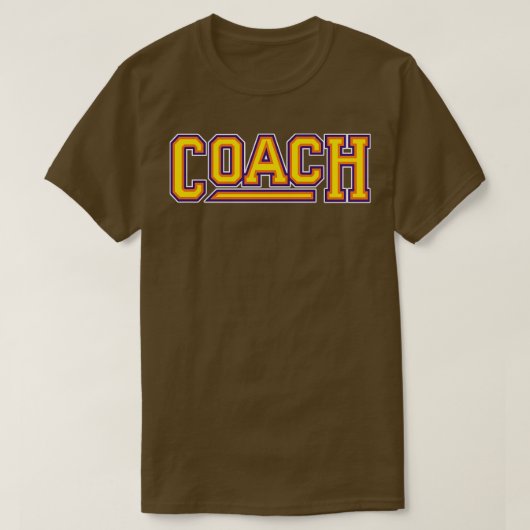 T-shirt Coach 90s TV Show Sitcom Comédie (Design devant)