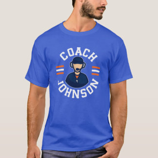 T-shirt Coach Ben Johnson Chicago Bears Colour Logo Oversi