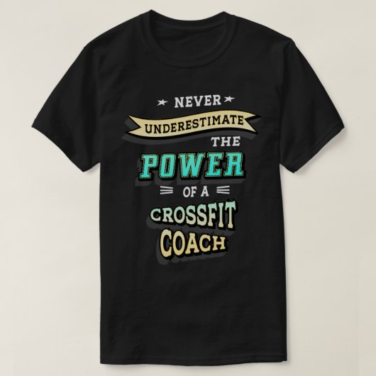 T-shirt Coach Crossfit (Design devant)