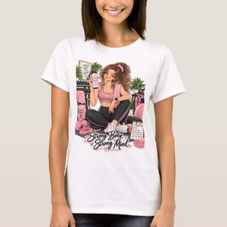 T-Shirt Coach de Fitness Corps Fort Esprit Fort
