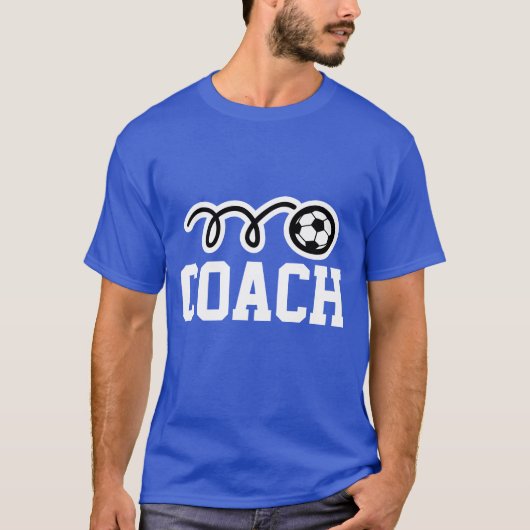 T-shirt coach de football (Devant)