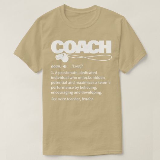 T-shirt Coach Définition 1 (Design devant)