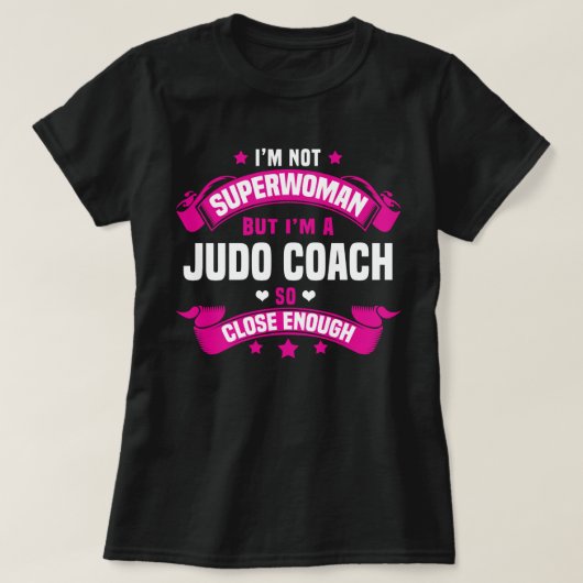 T-shirt Coach Judo (Design devant)