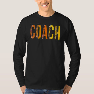 T-shirt Coach leopard Squad Cute Fall Autumn Thanksgiving