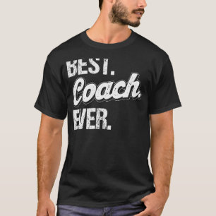 T-shirt Coach Meilleur Entraîneur De Football