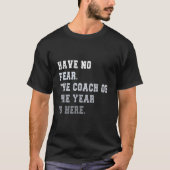 T-shirt Coach Of The Year Coaching Dad Coach (Devant)