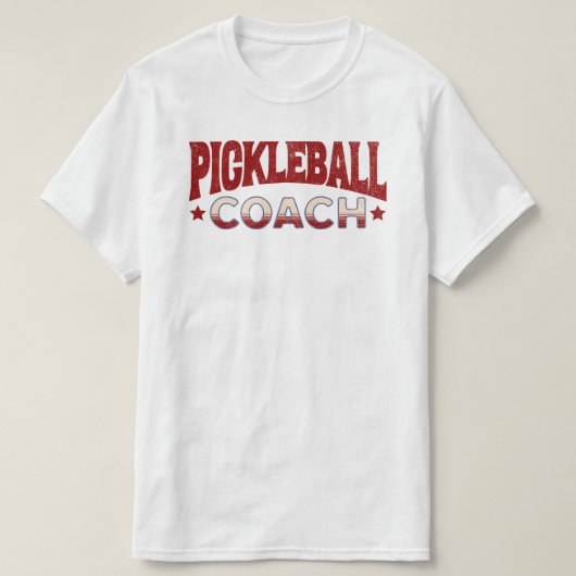 T-shirt Coach Pickleball (Design devant)