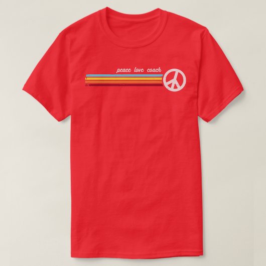 T-shirt Coach Retro Stripes (Design devant)