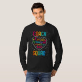 T-shirt Coach Squad Appreciation Week Back to School Heart (Devant entier)