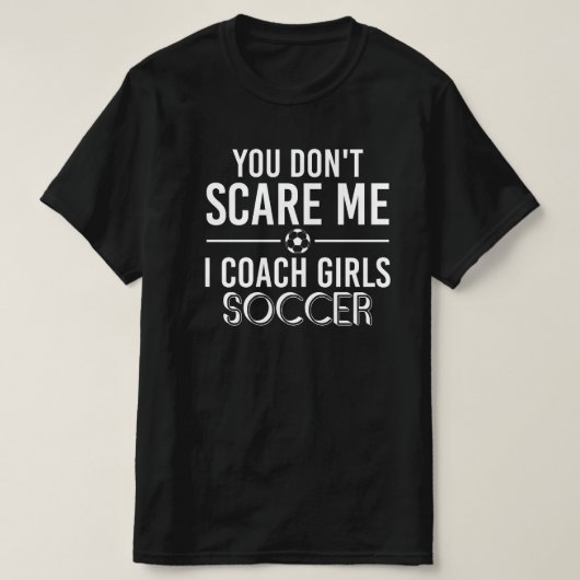 T-shirt Coach Vous n'avez pas peur de moi J'Entraîne Fille (Design devant)
