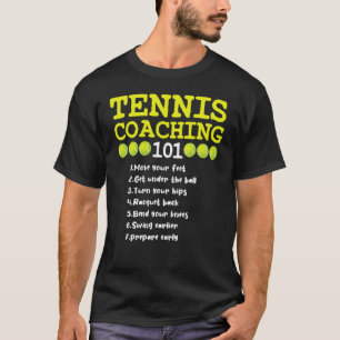 T-shirt Coaching Tennis 101 Meilleurs Conseils D'Entraînem