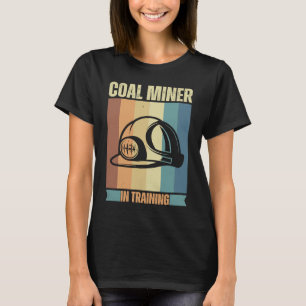 T-shirt Coal Miner en formation de mineurs fiers