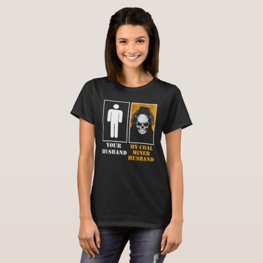 T-shirt Coal Miner Mining Mine Worker 3 (Devant entier)