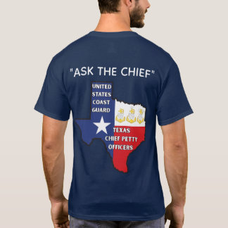 T-shirt Coast Guard Texas Chief Petty Officers Shirt