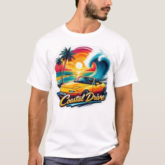 T-shirt Coastal Drive (Devant)