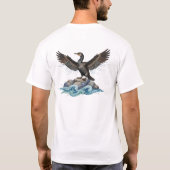 T-shirt Coastal Guardian Cormorant (Dos)
