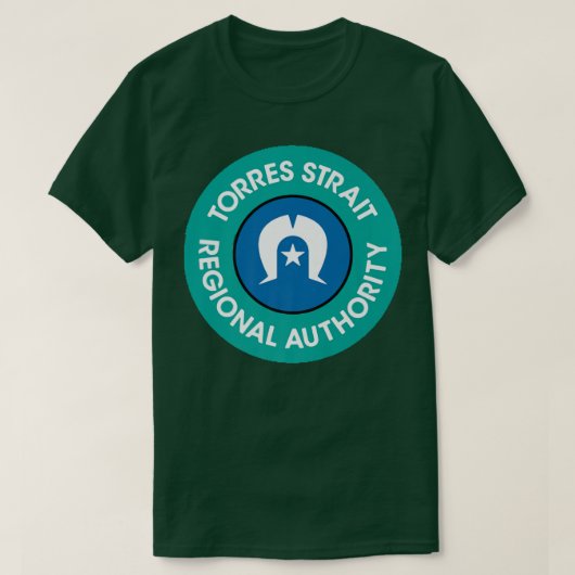 T-shirt Coat of arms of Torres Strait Islanders  (Design devant)