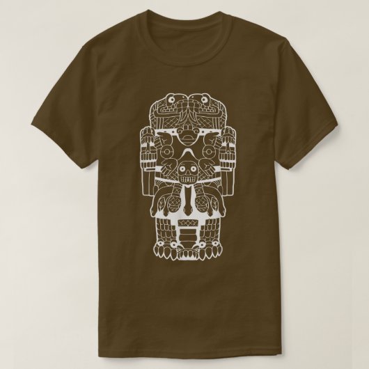 T-shirt Coatlicue Aztec Goddess Earth Goddess Mayan Inca T (Design devant)