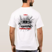 T-shirt Cobalt solides solubles (Dos)