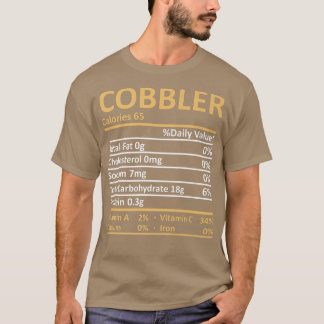 T-shirt Cobbler Nutrition Famille Correspondance Thanksgiv