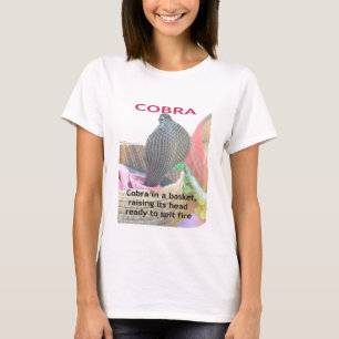 T-shirt Cobra dans le panier Imprimer