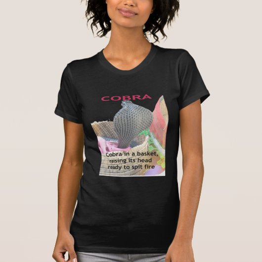 T-shirt Cobra dans le panier Imprimer (Devant)