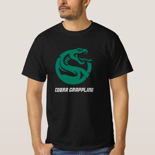 T-shirt Cobra Grappling Snake BJJ Training (Devant)