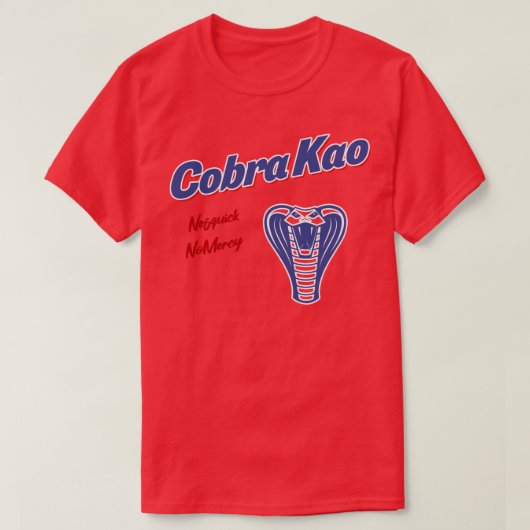 T-SHIRT COBRA KAO NO MERCY (Design devant)
