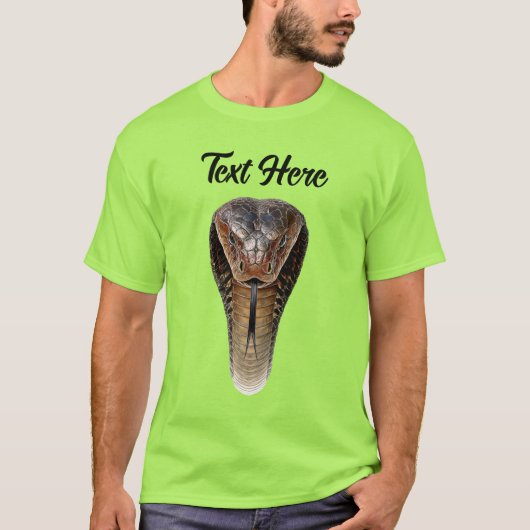 T-shirt Cobra royal (Devant)