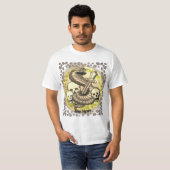 T-shirt Cobra royal serpent à l'épée (Devant entier)
