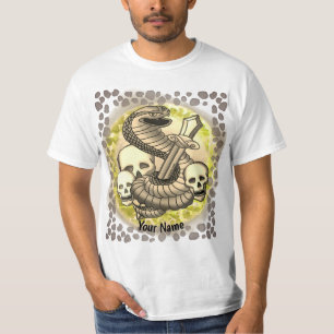 T-shirt Cobra royal serpent à l'épée