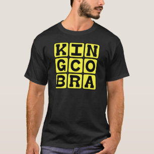 T-shirt Cobra royal, serpent mortel