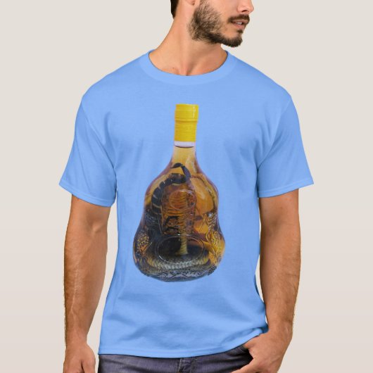 T-shirt Cobra Snake Vs Scorpion Whiskey ... Yadong Lao (Devant)