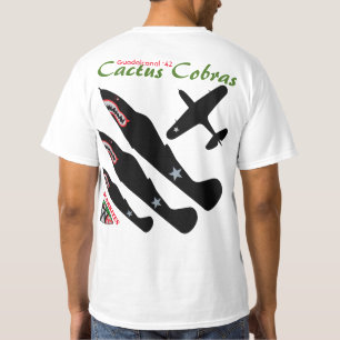 T-shirt Cobras de cactus de Warkites P-400