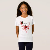 T-Shirt Coccinelle à monogramme (Devant entier)