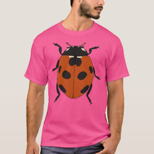 T-shirt coccinelle à sept taches Coccinella septempunctata