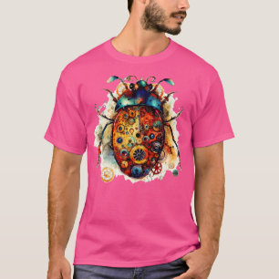 T-shirt coccinelle à vapeur