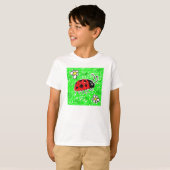 T-shirt Coccinelle étalée (Devant entier)