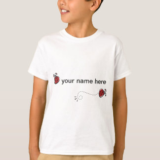 T-shirt Coccinelles avec la personnalisation