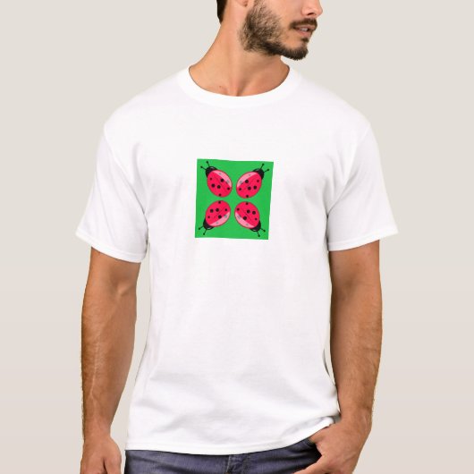 T-shirt Coccinelles rouges (Devant)