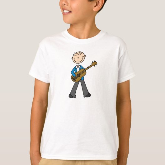 T-shirt Coche du joueur de guitare (Devant)