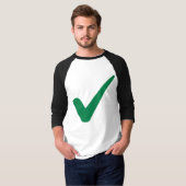 T-shirt Coche vert (Devant entier)